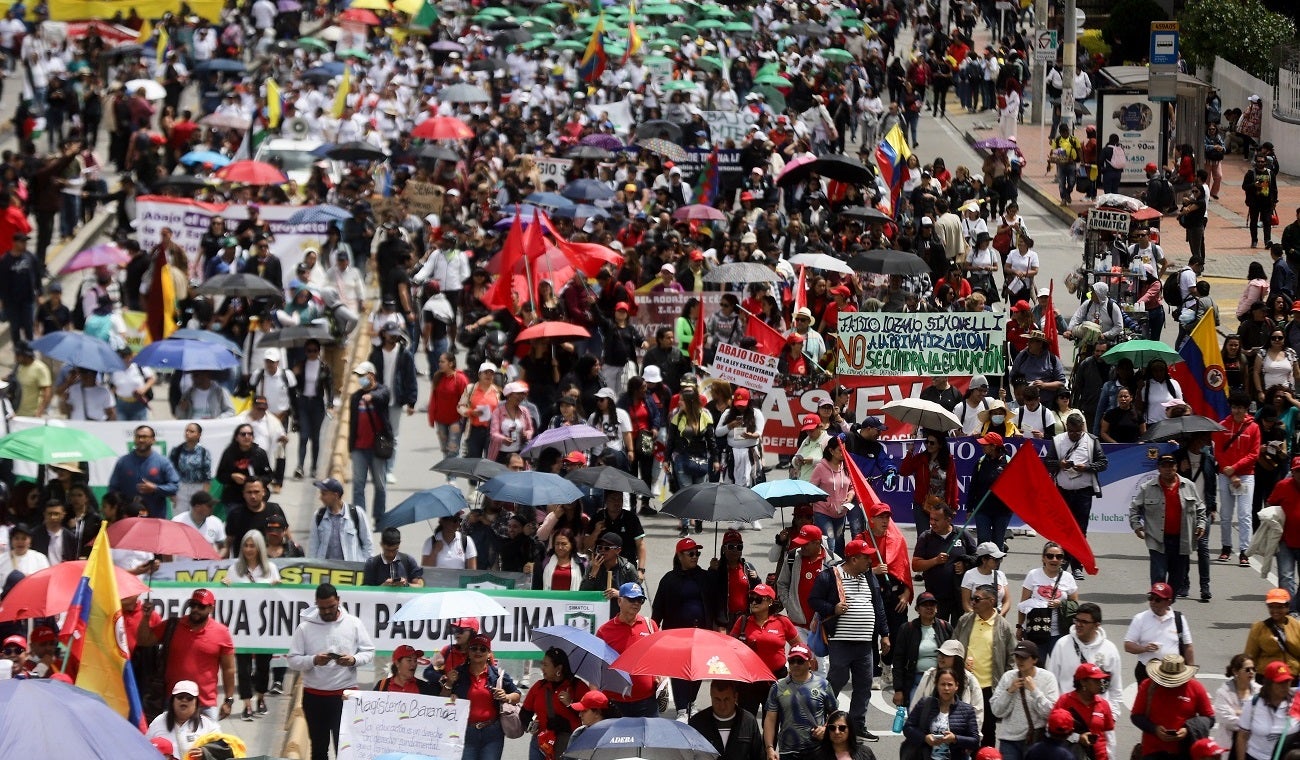 Rechazo de sectores productivos a paro nacional de mayo 2025